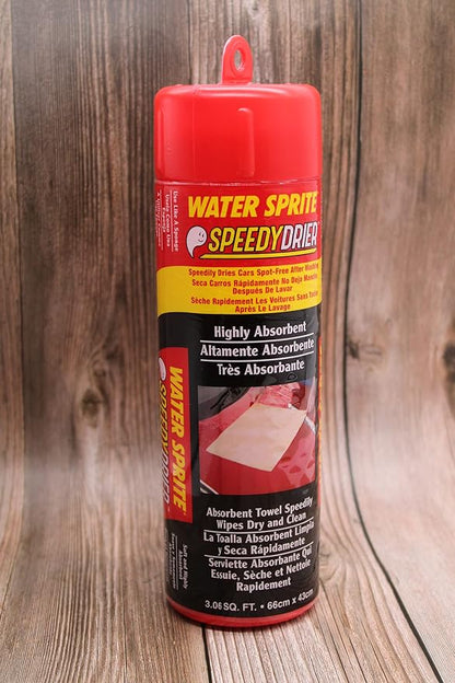 S.M. Arnold Water Sprite Duo Drier-Resistant to Most Chemicals & unharmed by Grease & Oil-Speedily Dries Cars Spot Free After Washing