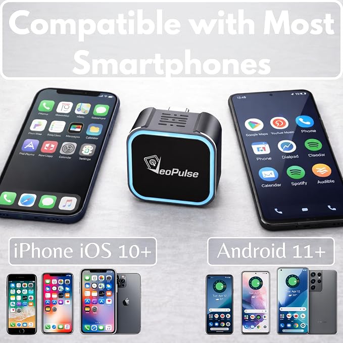 C-Pro [Native USB-C] Wireless CarPlay & Android Auto Adapter – for Cars with Wired Systems – Dual Memory, Ideal for Couples – Zinc Casing to Prevent Overheating – 2-in-1 Dongle