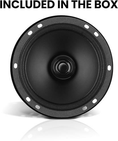 BOSS Audio Systems BRS65 6.5 Inch Replacement Car Door Speaker - 80 Watts Max, Sold Individually