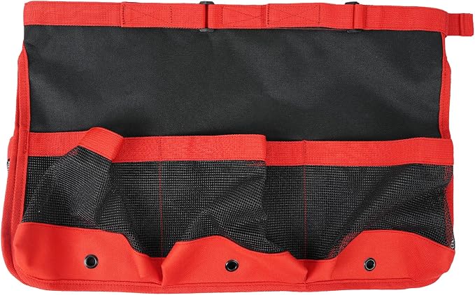 MELOTOUGH Bucket Car Wash Tool Organizer for Garden Tools Fit 3.5 to 5 Gallon Bucket (Red)