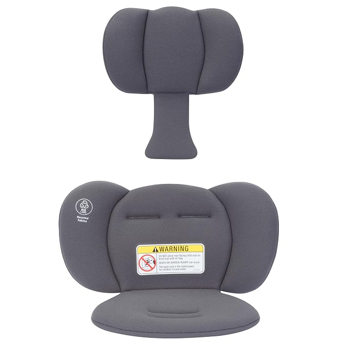 Maxi-Cosi Pria Max+ All-in-One Baby Convertible Car Seat, Rear Facing, Forward Facing Car Seat, Toddler Booster, Easy Latch Install, Magnetic Buckle, Adjustable Harness, Cup Holders, Sea Shadow
