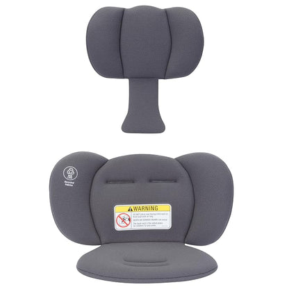 Maxi-Cosi Pria Max+ All-in-One Baby Convertible Car Seat, Rear Facing, Forward Facing Car Seat, Toddler Booster, Easy Latch Install, Magnetic Buckle, Adjustable Harness, Cup Holders, Sea Shadow
