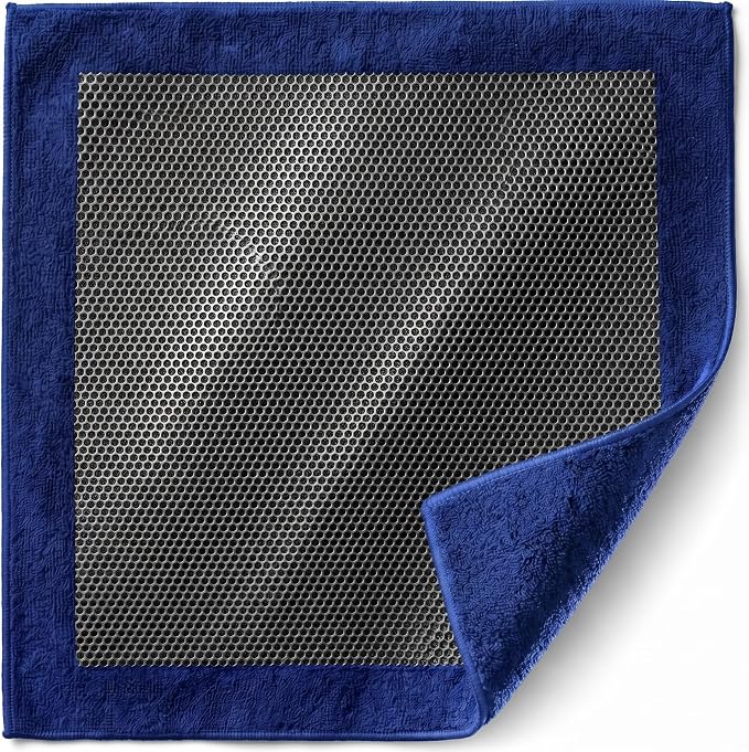 NADUSEP Clay Towel for Auto Detailing – Synthetic Clay Bar Towel 12” x 12” – Paint & Glass Decontamination Tool for Car Wash, Removes Contaminants for Cars, Trucks, SUVs
