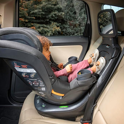Chicco Fit360 Mirror Car Seat Accessory for Fit360 Rotating Convertible Car Seat, Shatter-resistant, For Rear-Facing, Anthracite/Grey