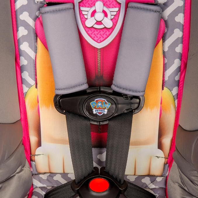 KidsEmbrace 2-in-1 Car Seat | Forward-Facing Harness (26.5–65 lbs) & Booster Mode (40–100 lbs) | Latch | Premium Fit with Multi-Position Headrest, Harness & Recline