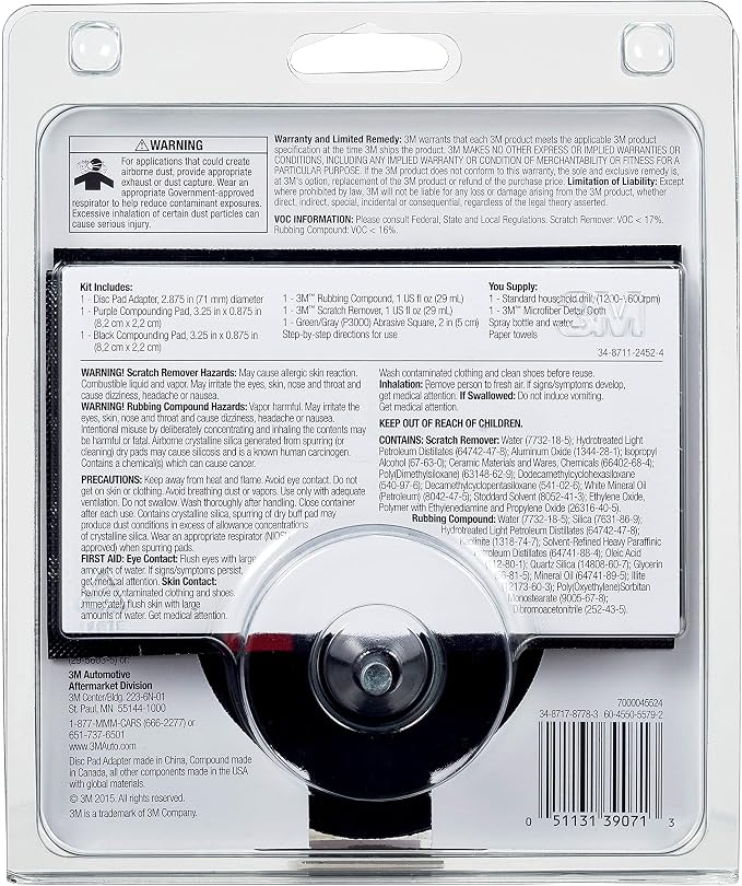 3M Scratch Removal System, 39071, 1 Kit