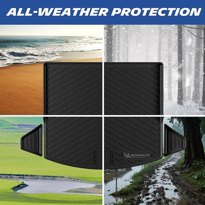 Michelin Vehicle Mats, All-Weather TPE Custom Fit Liner for 2017-2025 Mazda CX-5 (4 Piece), Premier