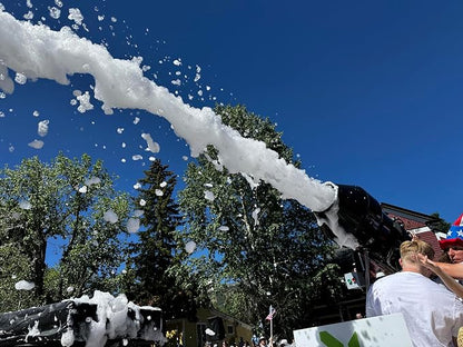Foam Party Machine Solution - Powder Pack of 10 for Several Hundred Gallons of Foam Solution - Most Trusted Available - Great for Bubble Party Cannons