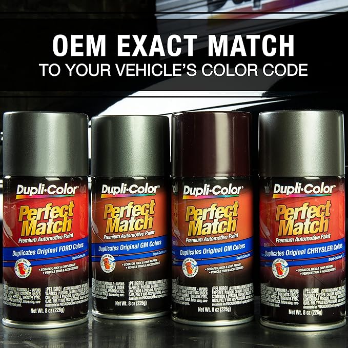 Dupli-Color EBGM05417-6 PK Perfect Match Automotive Spray Paint – General Motors Dark Blue, 29 WA7349, 42 – 8 oz. Aerosol Can, 6-Pack
