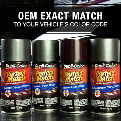 Dupli-Color - BGM0380-6 PK (EBGM03807-6 PK Medium Garnet Red Metallic General Motors Exact-Match Automotive Paint - 8 oz. Aerosol, (Case of 6)
