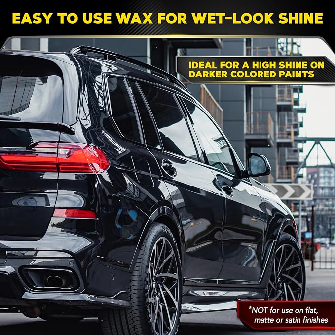 Meguiar's G7716 Gold Class Carnauba Quik Wax, Special Blend for Richness and Shine, Clear Coat Safe Meguiar's Quik Wax, Spray that Leaves Lasting Results without Residue, 16 Oz Containe (Pack of 6)
