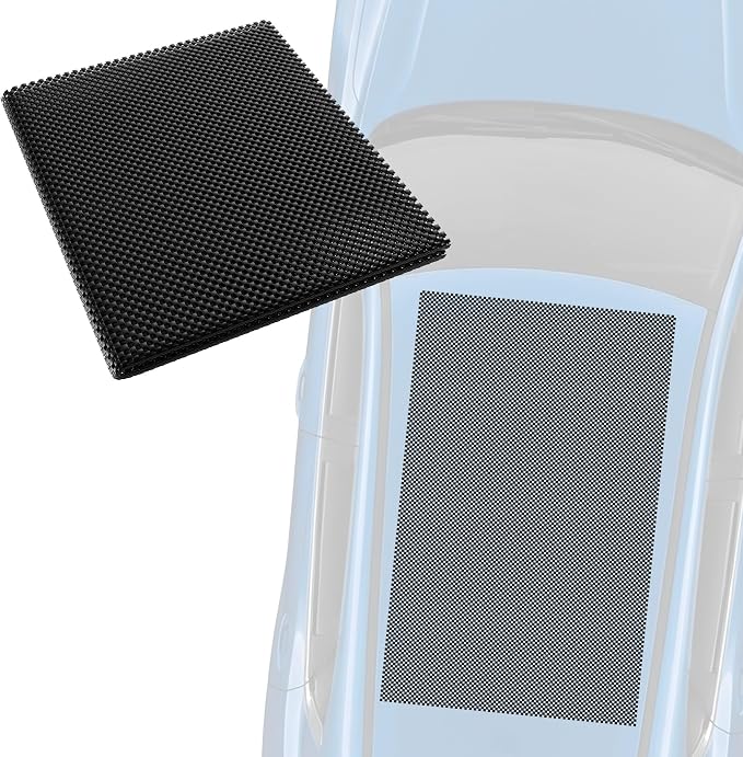 Mockins Heavy Duty 75"x44" XL Car Anti Slip Mat for Rooftop Cargo Carrier | Trimmable Protective Rooftop Cargo Bag & Roof Rack Pads for SUVs, Trucks, Cars & Vans | Multifunctional Anti Slip Car Mat
