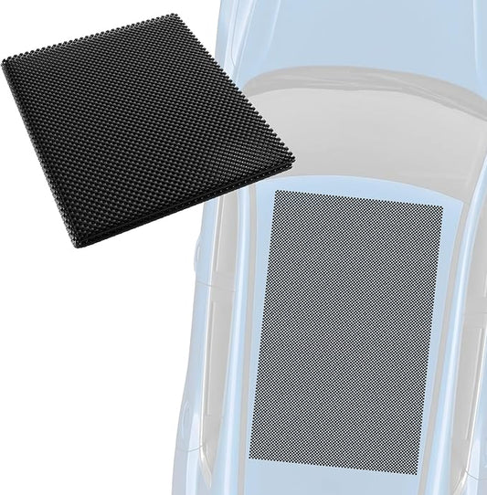 Mockins Heavy Duty 75"x44" XL Car Anti Slip Mat for Rooftop Cargo Carrier | Trimmable Protective Rooftop Cargo Bag & Roof Rack Pads for SUVs, Trucks, Cars & Vans | Multifunctional Anti Slip Car Mat