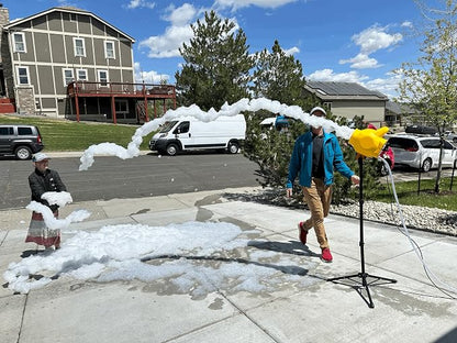 Partymachines Foam Powder - Great for the Skeptic who Want to use Powder Packs in Their Foam Cannon - Test This Product in the Large Party Bubble generators - just Like the Video on This Page