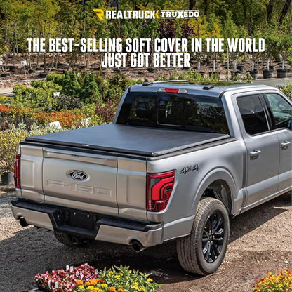 RealTruck TruXedo TruXport Soft Roll Up Truck Bed Tonneau Cover | 253301 | Fits 2015 - 2022 Chevy/GMC Colorado/Canyon 6' 2" Bed (74")