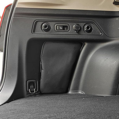 Trunk Upgrade, Trunk Organizer Pocket Bag, Trunk Cubby Storage bag, Cargo side pocket For Subaru Forester SK 2024 2023 2022 2021 2020 2019,Black, 2 pcs (Driver's side+Passenger's side)