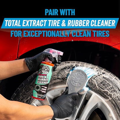 Chemical Guys ACCG05 Big Blue Stiffy Heavy Duty Tire & Upholstery Cleaning Brush, (Safe for Cars, Trucks, SUVs, RVs, Motorcycles, & More) Blue