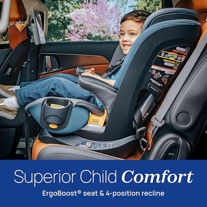 Chicco MyFit Harness + Booster Car Seat, 5-Point Harness and High Back Seat