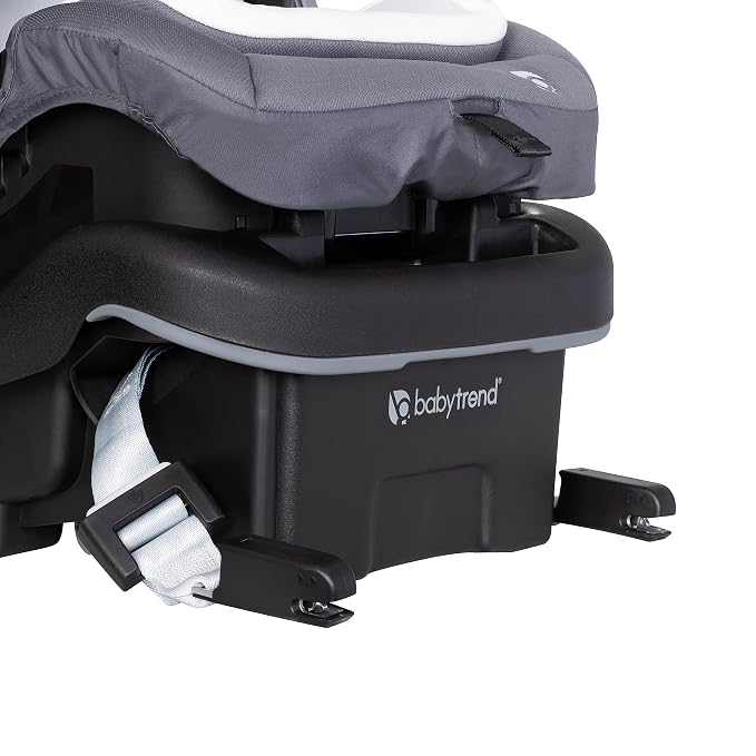 Baby Trend Secure-Lift Infant Car Seat, Dash Grey – Compact Lightweight Carrier, Infant Comfort Cushioning, Adjustable Harness Fit