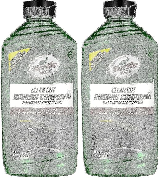Turtle Wax T-415 Premium Grade Rubbing Compound - 18 oz, Green (Pack of 2)