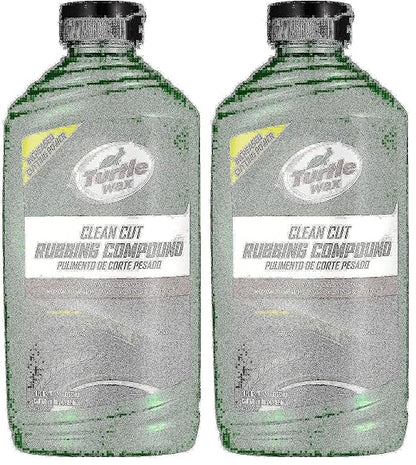Turtle Wax T-415 Premium Grade Rubbing Compound - 18 oz, Green (Pack of 2)