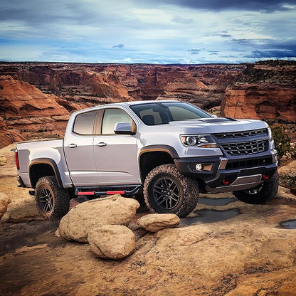 Running Boards Compatible with 2009-2018 Dodge Ram 1500 Crew Cab (Including 2019-2024 1500 Classic), 2010-2026 Ram 2500 3500, Paintable Side Steps Rail, Drop Nerf Bars Carbon Steel