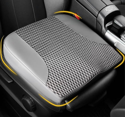 Lofty Aim Car Seat Cushion, Comfortable Memory Foam Seat Pillow for Driving, Sciatica-Back Pain Relief, Cushion for Car-Truck, Office, Wheelchair - Dark Grey