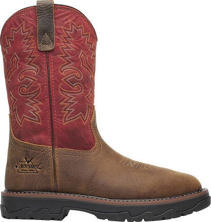 Thorogood 11” Waterproof Boot for Men - Durable Industrial & Construction Boots, Slip-Resistant, Comfortable Footwear
