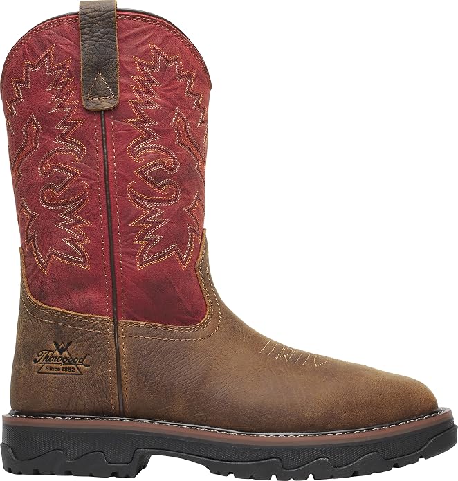Thorogood 11” Waterproof Boot for Men - Durable Industrial & Construction Boots, Slip-Resistant, Comfortable Footwear