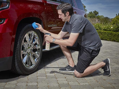 GOLDEN SHINE Tire and Trim Spray Shine and UV Protection, 16 Ounce Bottle 17016