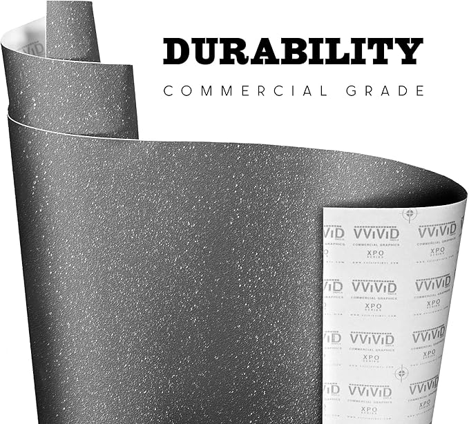 VViViD Grey Indestructible Paint Wrap Vinyl roll (Grey - 25ft x 5ft)