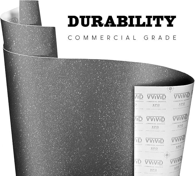 VViViD Grey Indestructible Paint Wrap Vinyl roll (Grey - 1ft x 5ft)