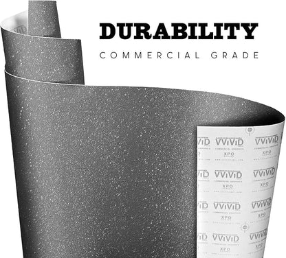 VViViD Grey Indestructible Paint Wrap Vinyl roll (Grey - 1ft x 5ft)