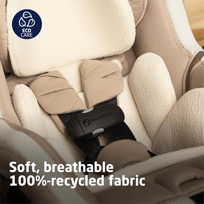 Maxi-Cosi Peri 180 Rotating Infant Car Seat, Baby Car Seat Rotating Carseat, Natural Heritage