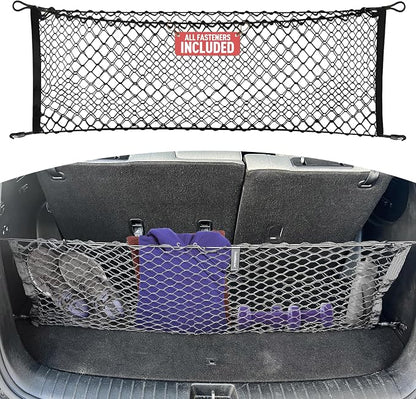 Envelope Style Automotive Elastic Trunk Mesh Cargo Net for Hyundai Palisade 2020-2025 - Premium Trunk Organizers and Storage - Luggage Net for SUV
