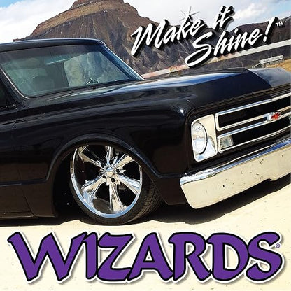 Wizards Select Pro Extra Fine Compound Step 3 Perfect Match - Fine Swirl Remover for Auto Detailing Supplies - Gloss Car Polish - Great for Black Car Paint