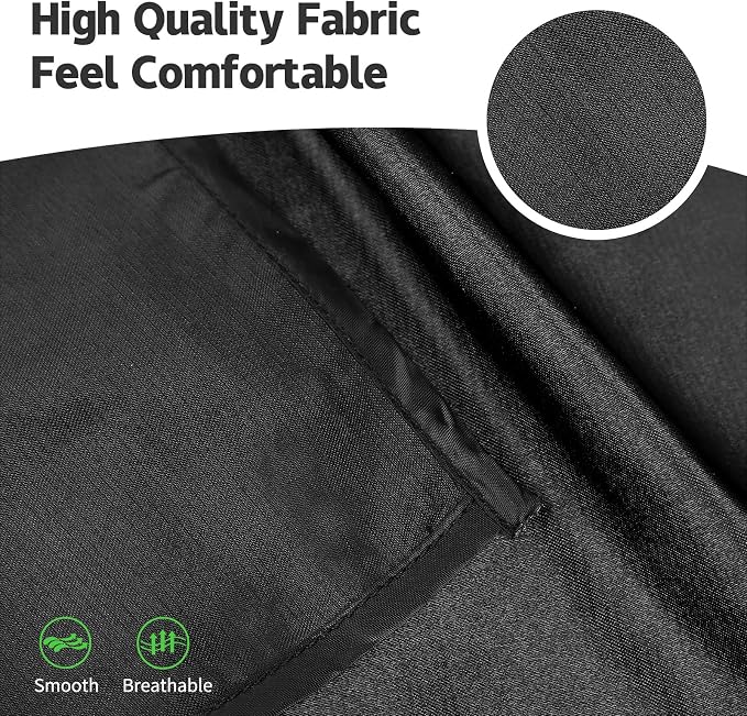 ZATOOTO Car Window Shades - 2 Pcs Black Silk Side Front Protection Covers - Magnetic Privacy Sun Shades Curtain Keeps Cooler for Baby Kids Sleeping