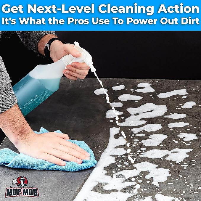 Dirt-Lifting Durable Foaming Spray Heads 5 Pk. Best Heavy Duty Nozzle Replacements for Large 32 Oz Plastic or Glass Bottles. Perfect Foam Nozzles for House and Bathroom Cleaning or Auto Detailing.