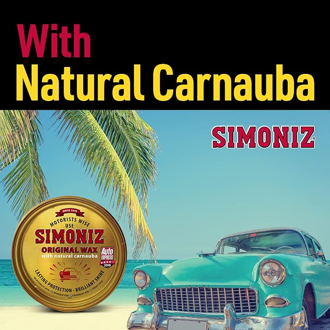 Simoniz SIM0010A 150G Original Carnauba Wax for Polishing, Paint Protection
