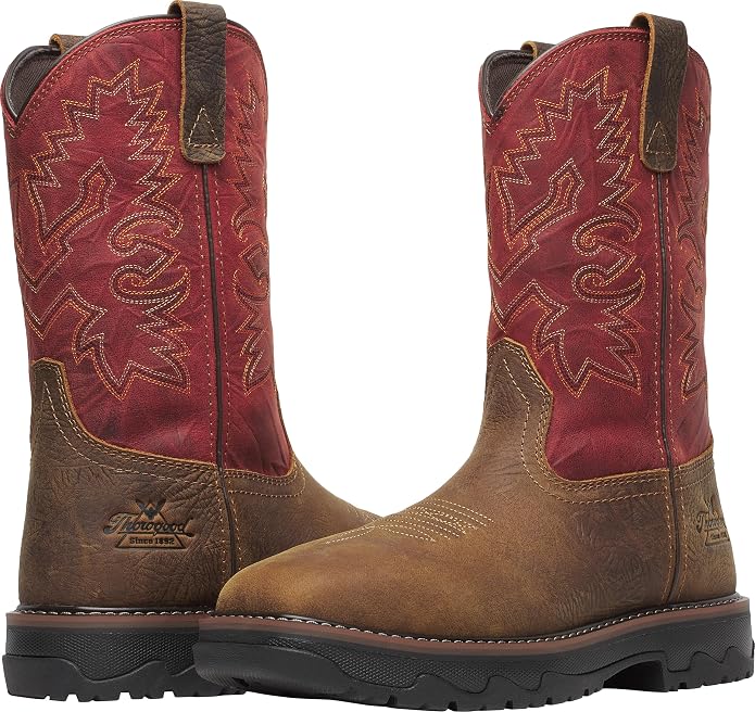 Thorogood 11” Waterproof Boot for Men - Durable Industrial & Construction Boots, Slip-Resistant, Comfortable Footwear