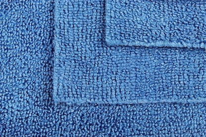CleanAide Ultrasonic-Cut 300 GSM Microfiber Cleaning Towels, Lint-Free, Scratch-Free, Highly Absorbent, Durable & Reusable with Label-Free Edges for Auto, Home & Commercial Use, 14" x 14", 12-Pack,