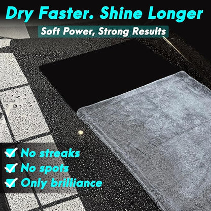 2 Pack 36"x 24" Microfiber Towels for Cars, Car Drying Towel, Drying Towels Car Detailing, 1200GSM Drying Microfiber Towel Car Wash Flash Detail Extra Large Super Absorbent Supplies Shammy Cloth