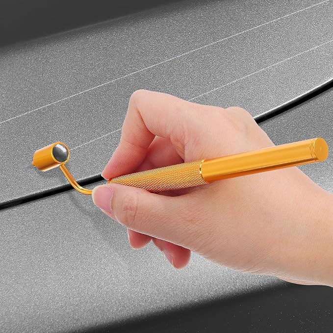 PartyKindom Automotive Touch up Paint Pen Fine Line Fluid Writer with Needle and Dropper for Car Scratch Repair and Rock Chip Refinishing 0.5Mm