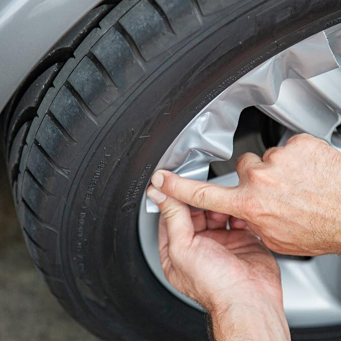 QUIXX 10192 Black Tire Color - Tire Color Restorer, Use on Old Weathered and Dull Tires to Quickly Look Clean, Black, and Better Than New. Great for Cars, Motorcycles, and Rvs