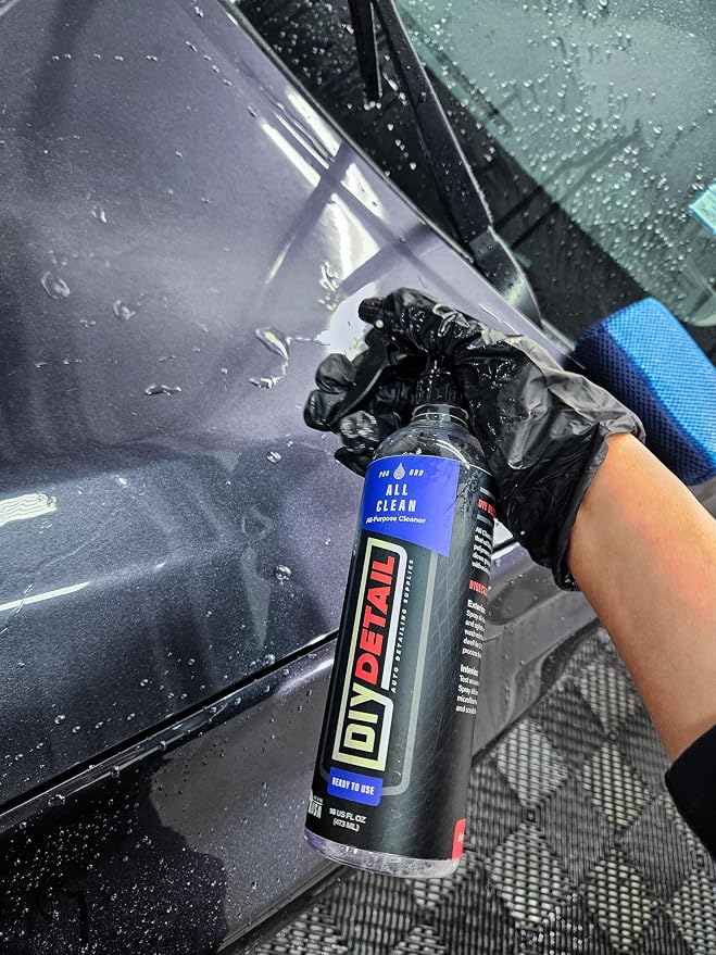 diy detail All Clean Multi-Surface Automotive Cleaner | Powerful Citrus-Based Formula degreaser and cleaner | Gallon 128oz