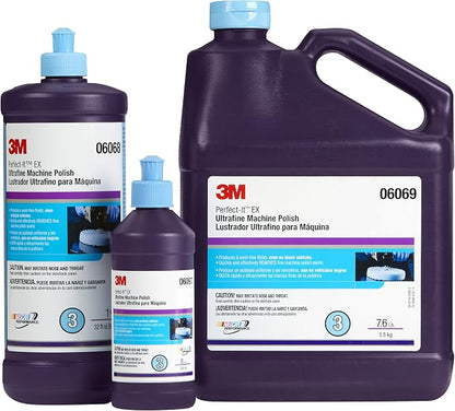 3M Perfect-It Ultrafine Machine Polish, 06068, 32 Fl.Oz, Paint Polish, Automotive Professional-Grade Polish