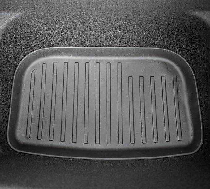 SUPER LINER Tesla Model Y Floor Mats 2025 2026 | Custom Fit All-Weather 12-Piece Set TPE Material| Model Y Juniper Floor Mats Back Seat Protector,Cargo Liner, Trunk & Interior Accessories 5-seat