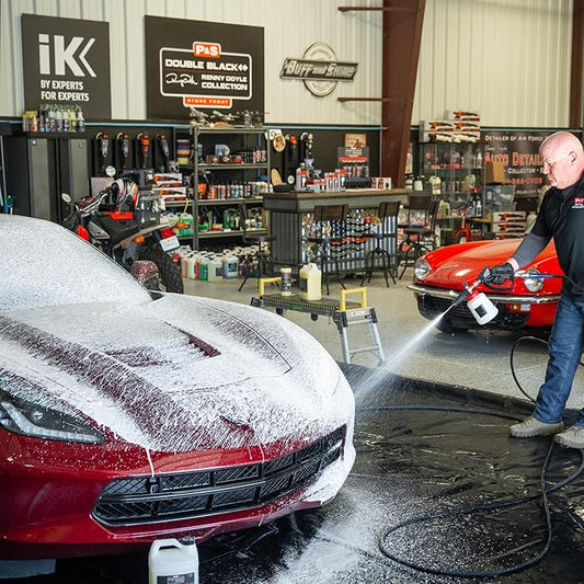 P&S Professional Detail Products Frostbite Surface Cleanse Snow Foam – High Foaming Car Shampoo, Lifts Dirt & Contaminants, Safe for All Paint & Finishes, Perfect for Cannon Use - 1 Gallon