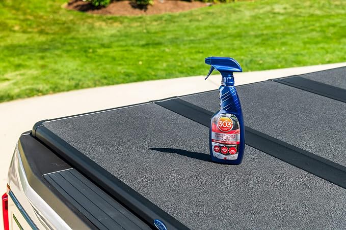 303 Products 30510 Convertible Vinyl Top Cleaning and Care Kit - Cleans And Protects Vinyl Tops - Includes Tonneau Cover And Convertible Top Cleaner 16 fl. oz. + Automotive Protectant 16 fl. oz.,,Blue
