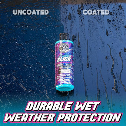 Chemical Guys HOL229 Ultimate Ceramic Coating Kit - HydroSlick HyperWax SiO2 Gel (16 fl oz) for Long-Lasting Shine & Protection, with 2 Premium Microfiber Applicators & 3 Workhorse Towels, (6 Items)